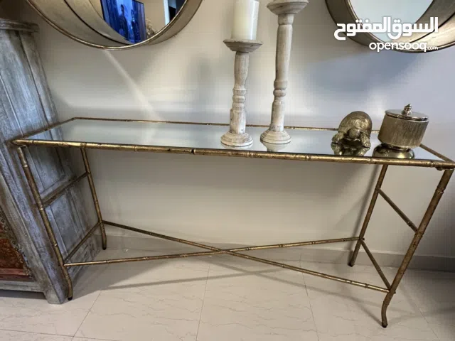 Gold console table decor Cocoon Home