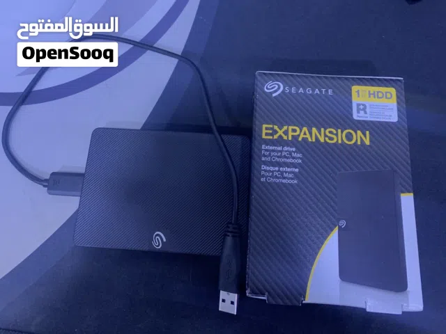 للبيع هاردسك مساحة 1TB بحالة ممتازة، استخدام 3 شهور فقط سعر الشراء: 30 دينار سعر البيع: 20 دينار