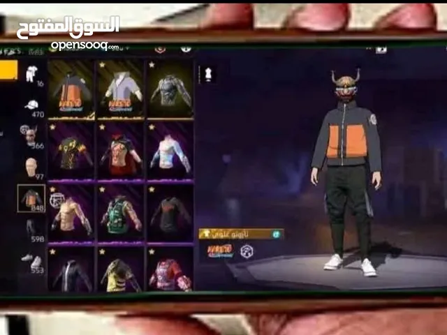 حساب فري فاير للبيع