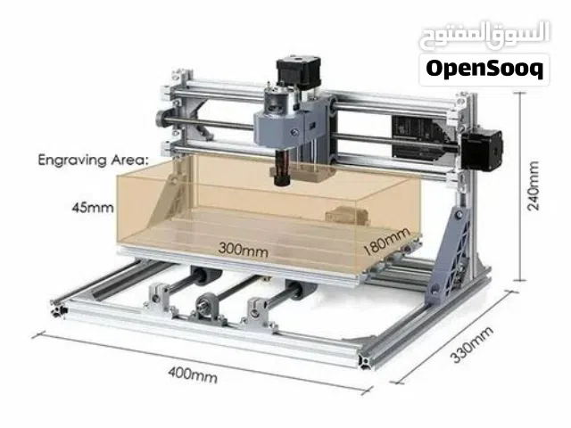 ماكنة cnc 3018 حفر دوائر الكترونية