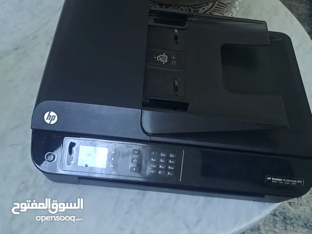طابعة وسكانر و فاكس hp