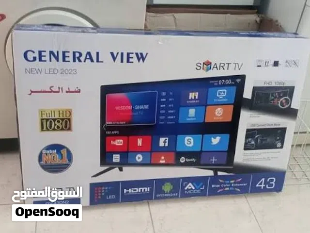 شاشه 43 بوصه سمارت للبيع ب 90 دينار