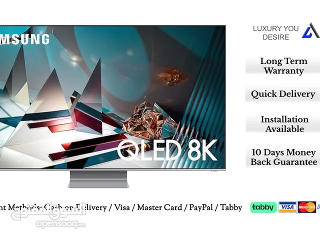 Samsung 65 Inch QLED 8K HDR Smart TV - Q800T - New - With Warranty