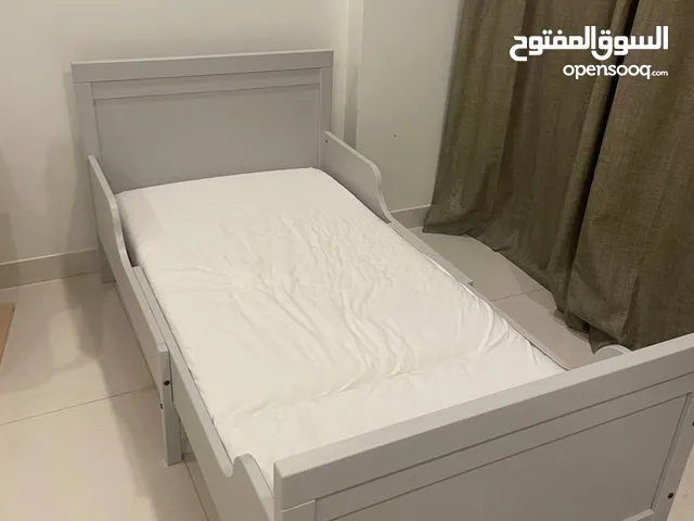 bed frame with mattress