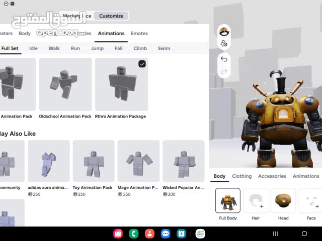 حساب روبلوكس قوي للبيع  مصر ف عليه فوق 1500 روب و قوي في ماب jailbreak