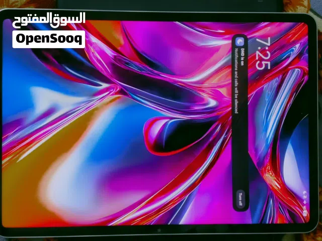 شاومي باد7 ذاكره256 رام8 مشحون مرتين كامل الملحقات والكارتون