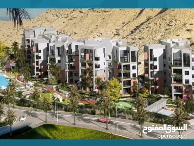 Apartment for sale in Muscat Bay/ One bedroom/ Down payment 10%/ Installment three years