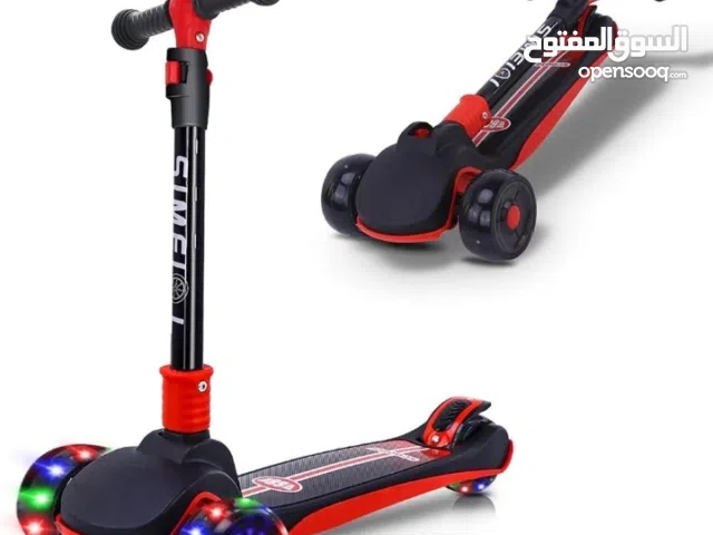 اسكوتر أطفال ثلاث عجلات مضيئه