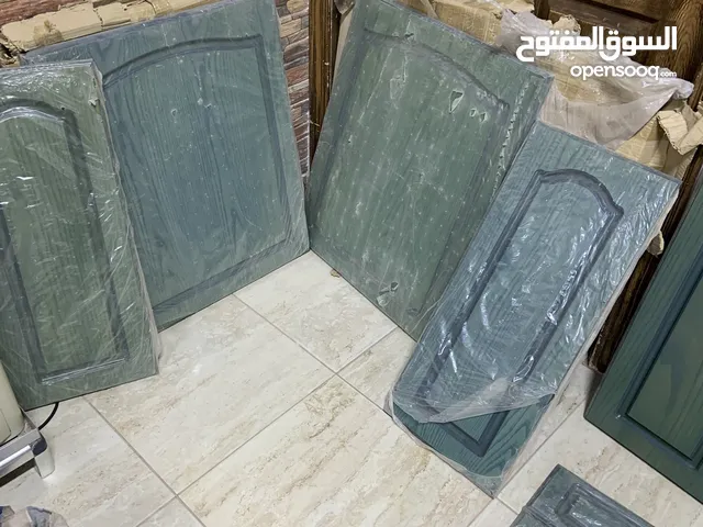 درف مطبخ قشرة بلوط جديدة لون تركوازي