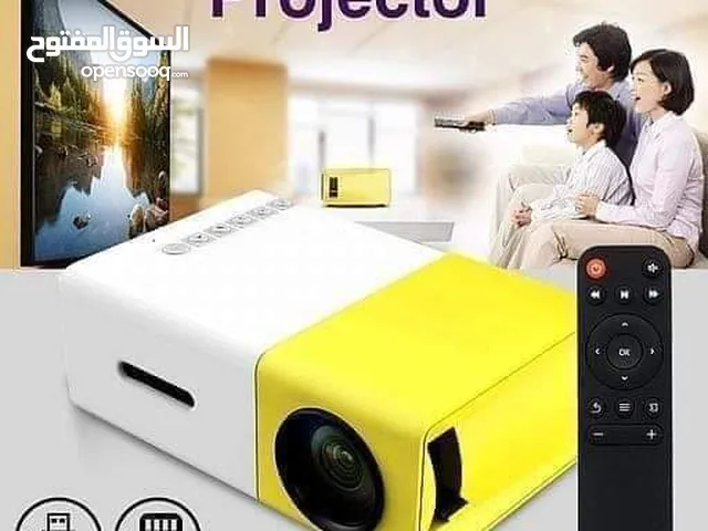 بروجيكتر Mini led Projector المنتج العملي في المنزل لعكسة البلايستيشن والأفلام والمباريات