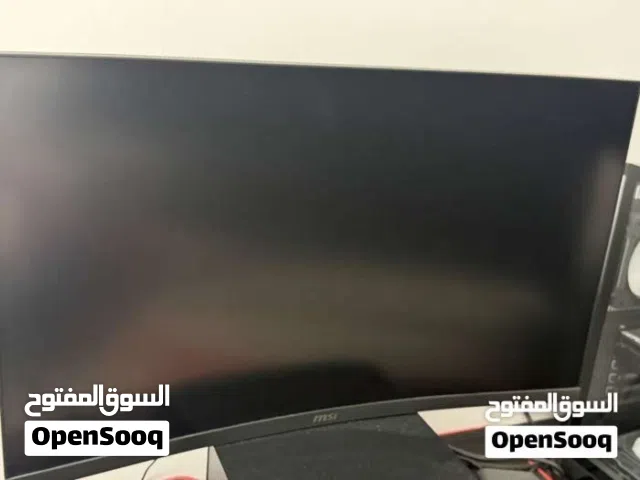 Msi screen curved used only few times