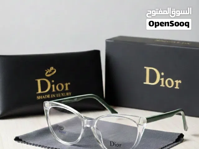 نظارة شكل Dior شيك إطار شفاف – خفيفة وعملية
