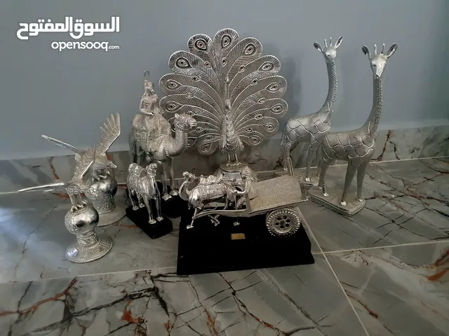Chemmanur jewellers antique silver items (camel,birds,peacock etc)