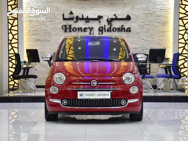 Fiat 500 ( 2019 Model ) in Red Color GCC Specs