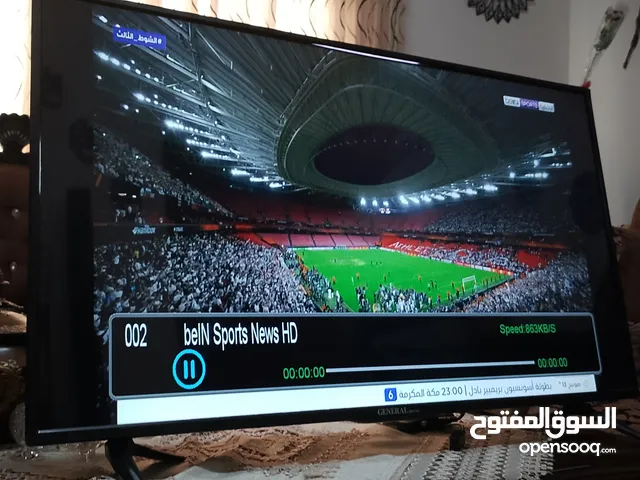 شاشة جنرال 43بوصة ب 65ديينار