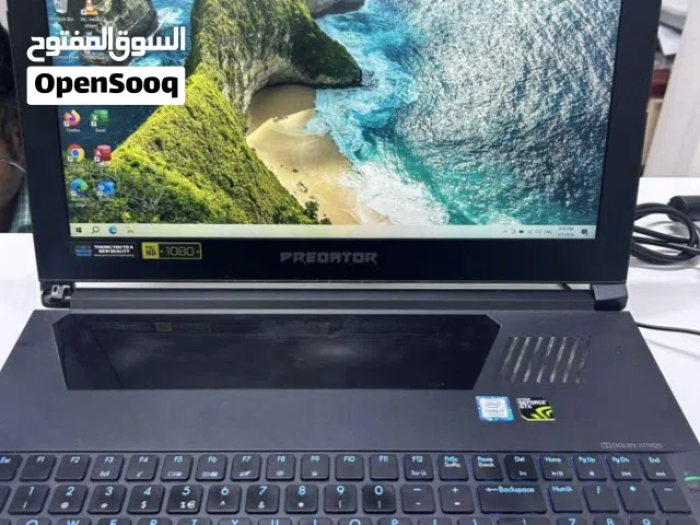 Gaming Laptop Acer Predator Triton 700 (i7 / GTX 1080 / 32GB RAM) – 150 OMR