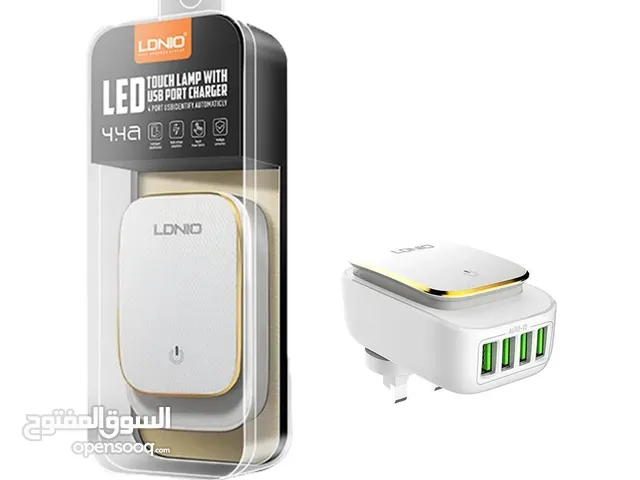 شاحن لدنيوا من افضل الشواحن25w مع لمبه في إطار الشاحن