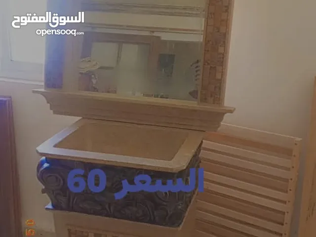 مغاسل مع مرايا رخام مستعمل شبه جديد
