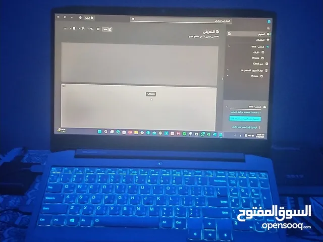 لابتوب لينوفو جيمنج للبيع في الجيزه