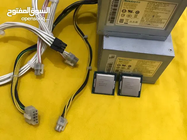 قطع كمبيوتر للتجميع معالجات وباورات اقتصادية ( للبيع مستعجل )