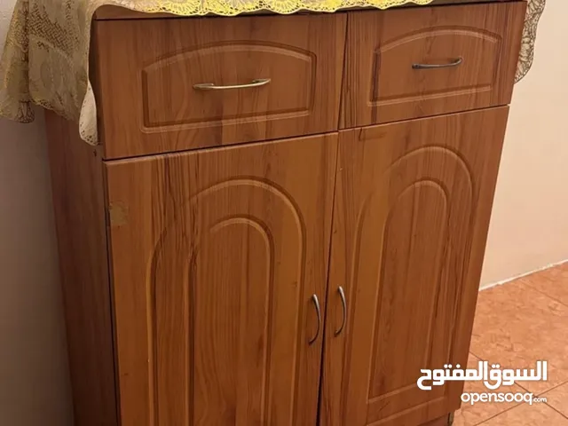 خزانه احذيه لون بني صغيره  Small brown shoe cabinet
