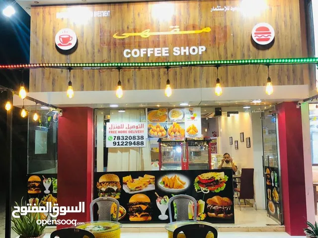 Fully furnished Corner Running Coffee Shop in Main Maket for Sale.