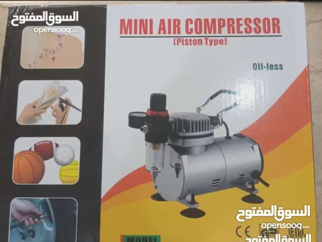 كمبرستوري 220فولت لأعمال النحت والخدمات الخفيفه ولمحلات الألعاب لنفخ الكور والالعاب الاخري بسعر350د