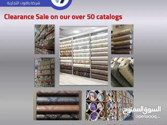 wallpapers brands stock for sale - مخزون ماركات ورق الحائط المعروضة للبيع