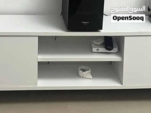White TV stand