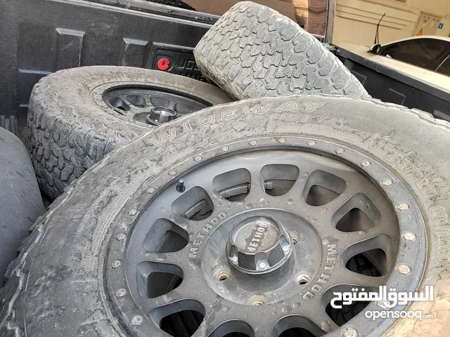 للبيع 4 رنجات ماثود مع الاطارات