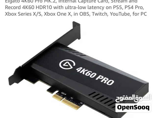 1/G.SKILL 64GB (2×32) DDR4-4266 gold crystal 2/ Elgato 4K60 Pro MK.2