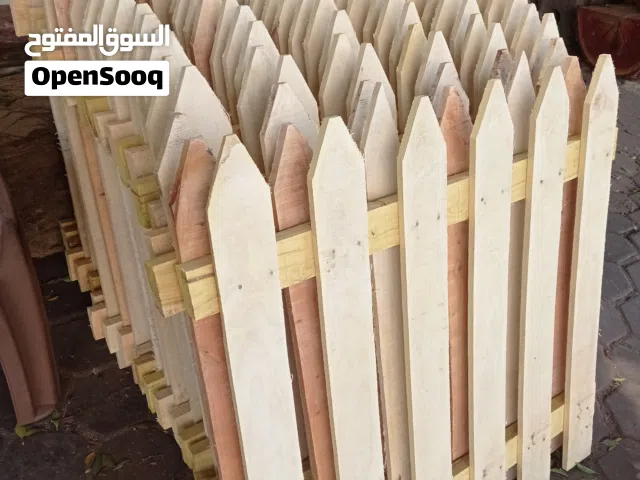 أسوار خشبيه جاهزة للتركيب الفوري بالحدائق والڤيلات والنوادي والكومبوند والكيدز إريا والكافيهات