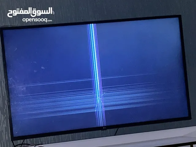 شاشة ال جي 55 بوصة سمارت مكسورة