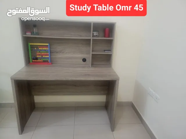 study table with charging