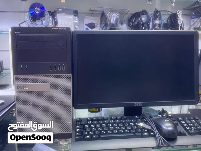 Dell Optiplex Intel Core i7 Ram 8GB SSD 128GB Hdd 500GB Led Monitor 20inch Full Set With Warranty