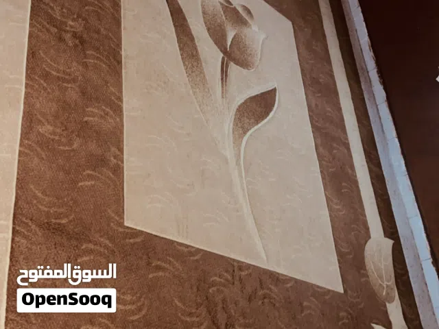 سجادة تركي حفر لون بني وبيج