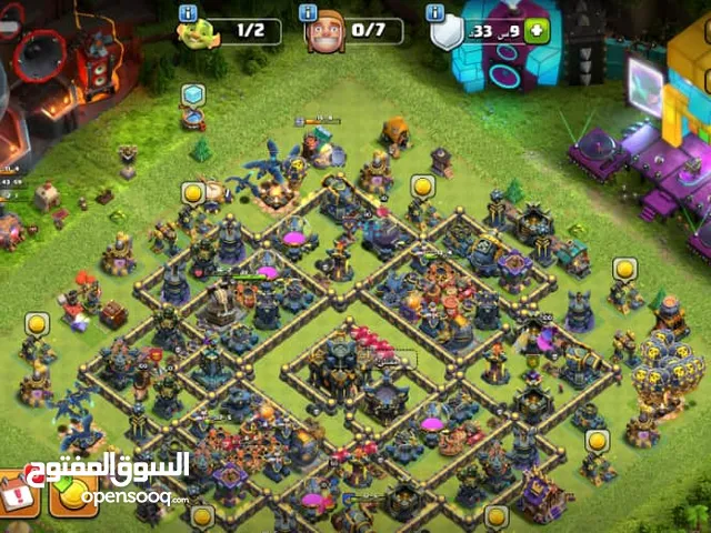 **للبيع حساب Clash of Clans قوي جداً تاون هول 15 لفل 260 *كلاش اوف كلانس