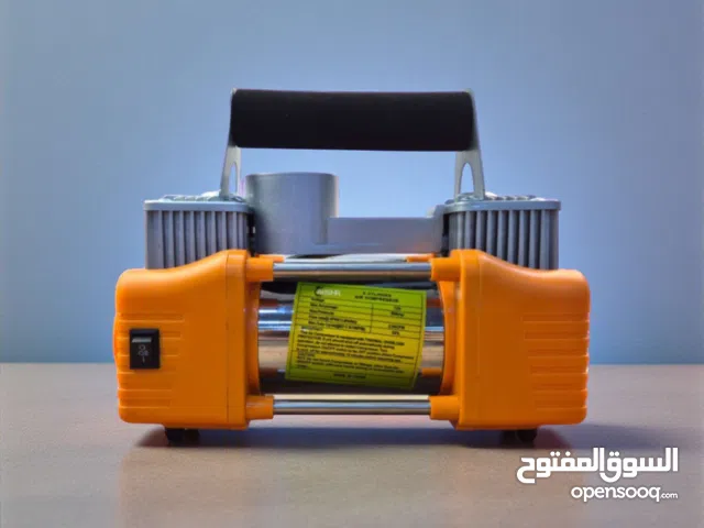 منفاخ اطارات . بمب مع عدة