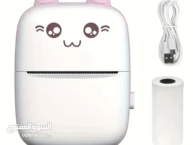 Wireless Mini Printer With Printing Paper +10extra rolls in pink color [ last one available] LAST