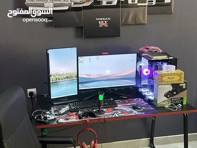 بي سي جيمنج مع جميع ملحقاته وكاله