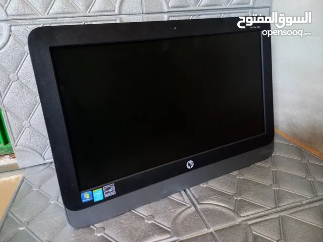 HP All-in-One computer Core i5- 2.8 GHZ-Ram 8GB- SSD 250 GB with HP power adapter Wi-Fi Windows 10