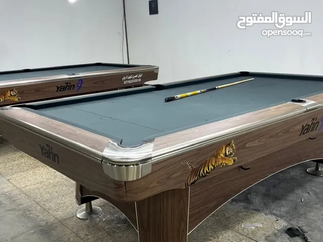 بليارد جديد ومستخدم تنصيب تصليح الطاولات وعمل الطاولات حسب الطلب نحن تصنيع وتجهيز خبره 30 عام