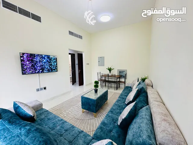 F1/غرفتين وصالة منطقة النعيمية مقابل السفير مول ايجار شهري مفروش وشامل الفواتير والانترنت والصيانة