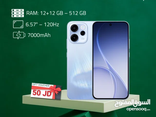 OPPO RENO 15F ( 512GB ) / RAM 24 NEW /// جهاز اوبو رنو 15 اف ذاكرة 512 الذاكرة 512 الرام 24