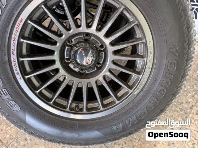 Lenso flow form rims and Geolander Tyres 2025 for Prado/FJ