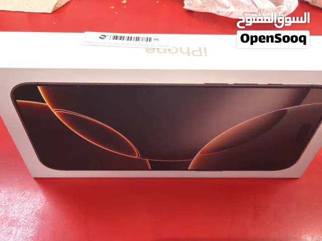 iPhone 16 pro max 256  titanium desert not opened