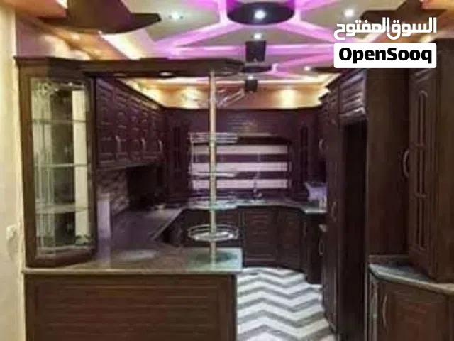 واجهة مطبخ المنيوم مع رخام