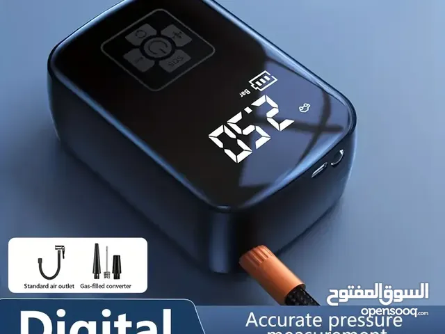 Portable Electric Car Air Pump Mini Wireless Tire Inflator Pump