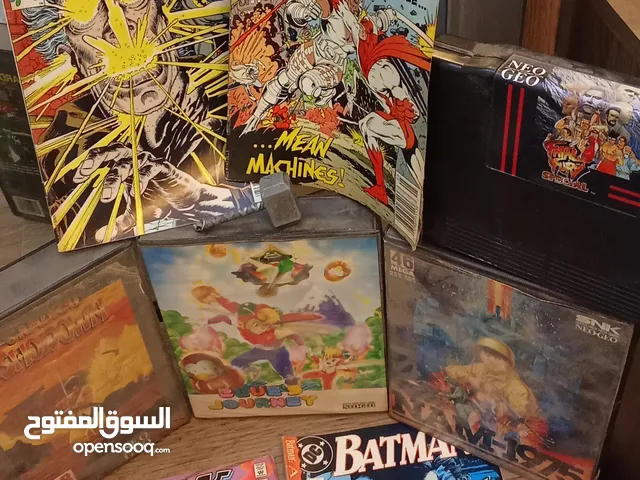 أشرطة نيو قيو جديد ومستعمل ومجلات شخصيات مارفل كرتونية عرض قوي
