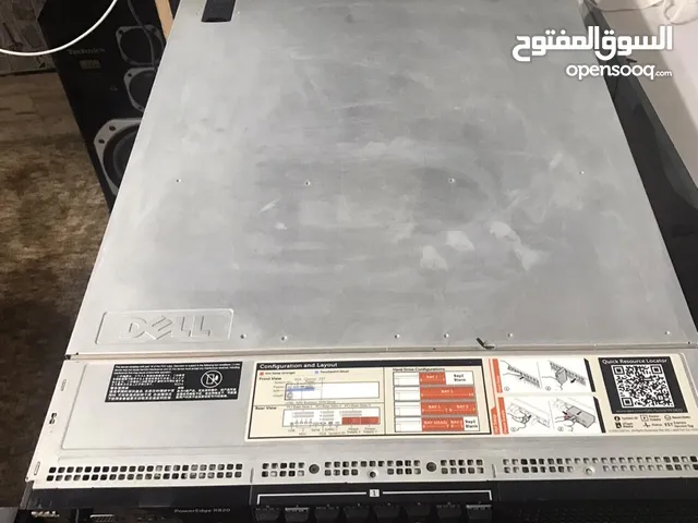 سيرفر Dell بمواصفات ضخمة للبيع - Dell Poweredge r820 مستخدم خفيف جدا